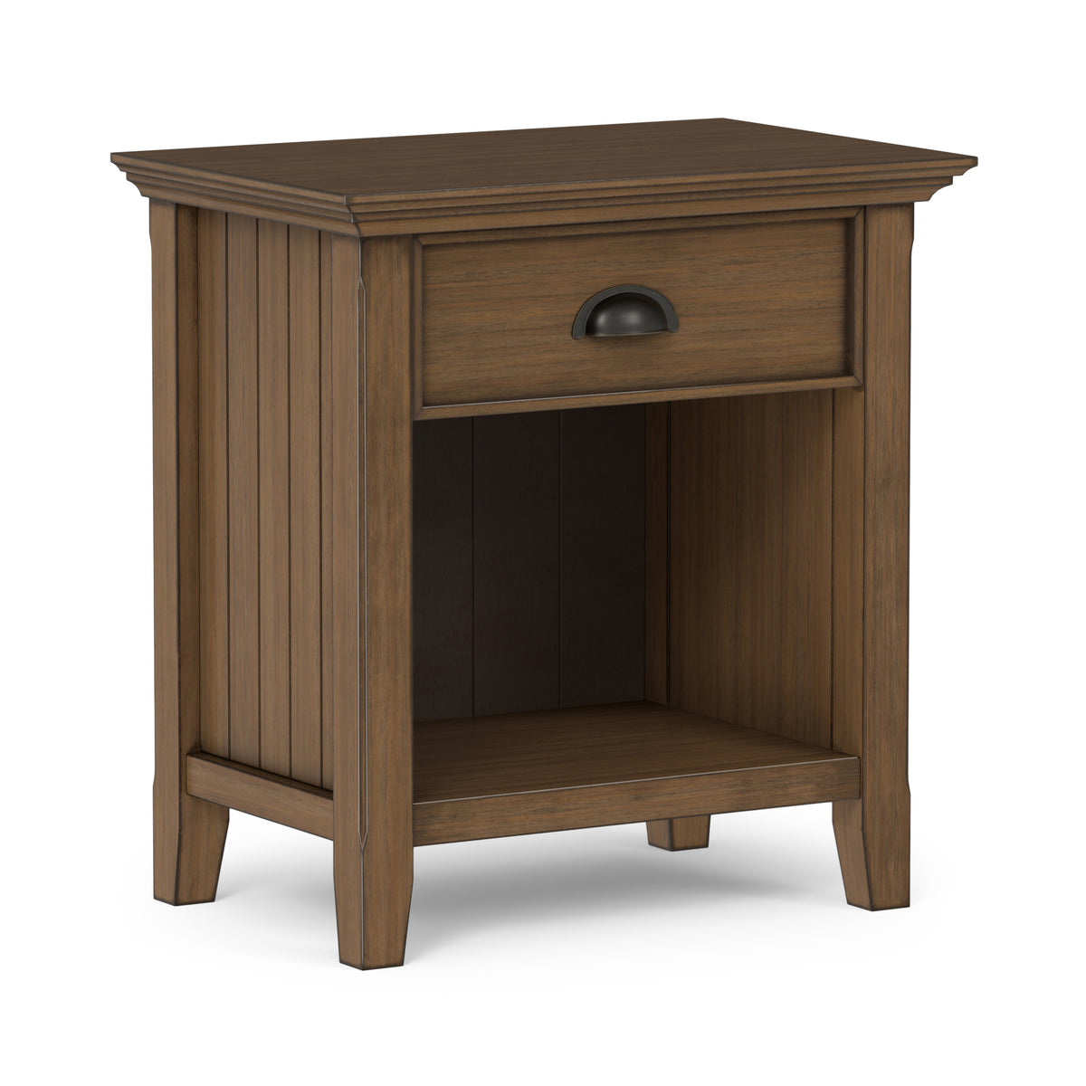 Rustic Natural Aged Brown | Acadian Nightstand