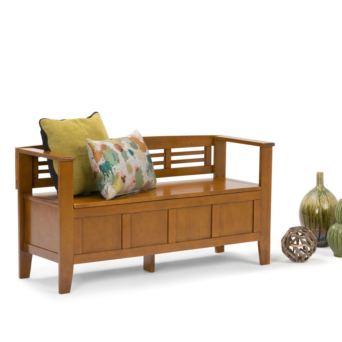Avalon Light Brown | Adams Entryway Bench