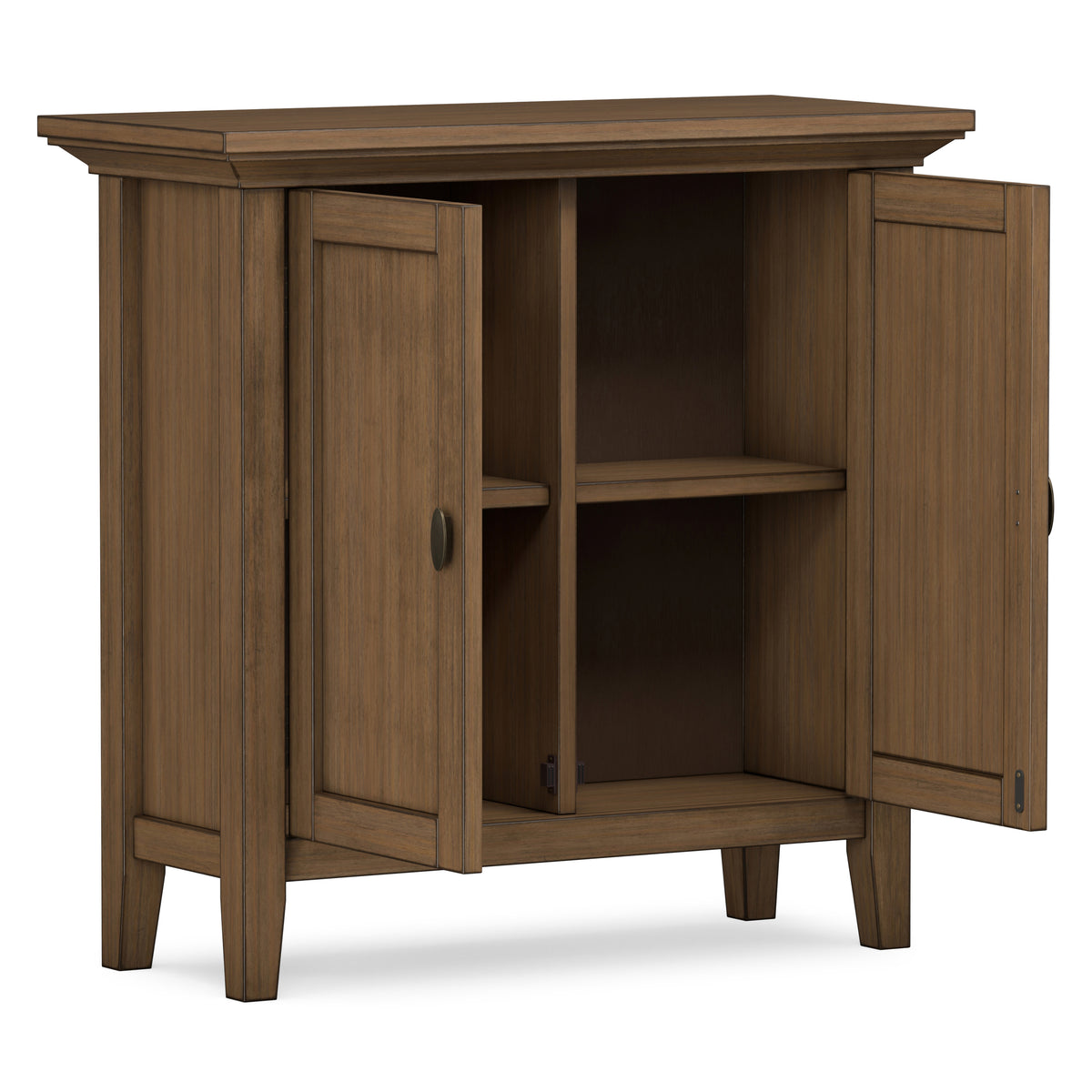 Rustic Natural Aged Brown | Redmond Low Storage Cabinet