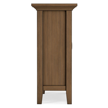 Rustic Natural Aged Brown | Redmond Low Storage Cabinet