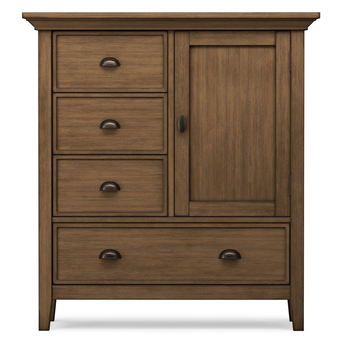 Rustic Natural Aged Brown | Redmond Medium Storage Cabinet