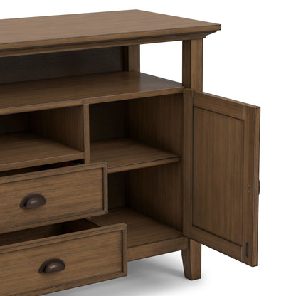 Rustic Natural Aged Brown | Redmond Tall TV Stand