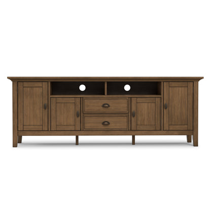 Rustic Natural Aged Brown | Redmond 72 inch TV Stand