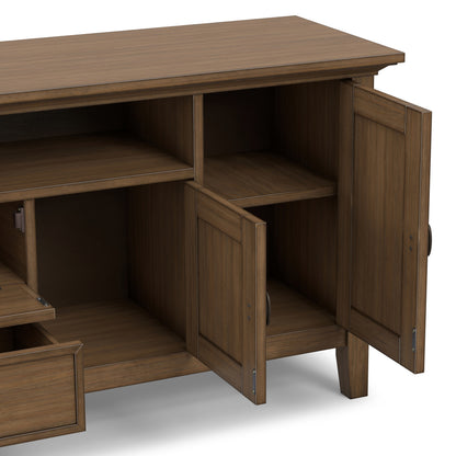 Rustic Natural Aged Brown | Redmond 72 inch TV Stand