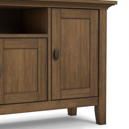 Rustic Natural Aged Brown | Redmond 72 inch TV Stand