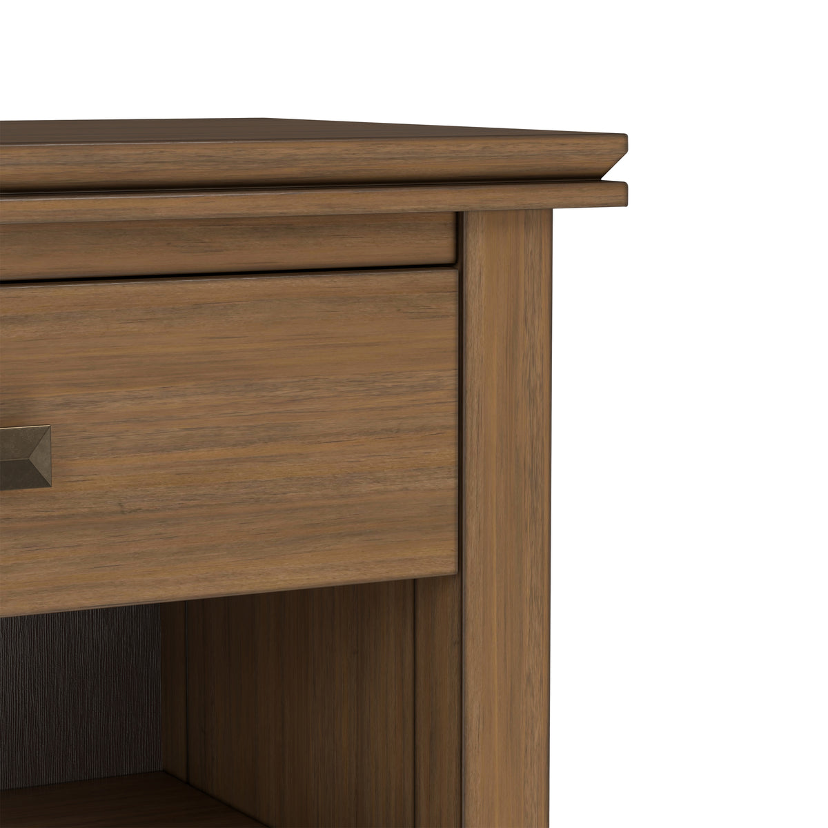 Rustic Natural Aged Brown | Artisan Nightstand