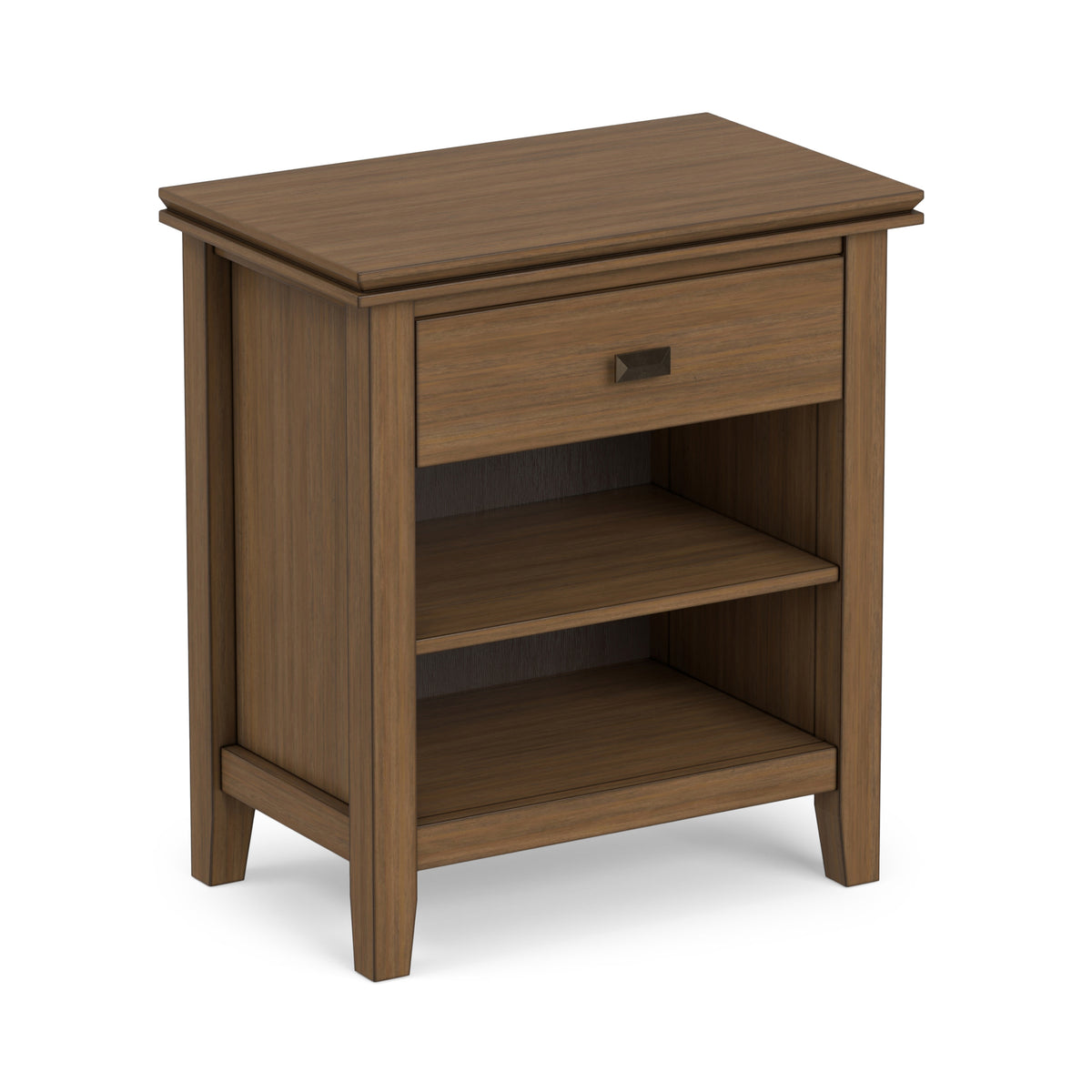 Rustic Natural Aged Brown | Artisan Nightstand