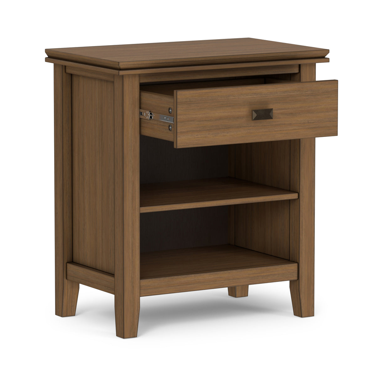 Rustic Natural Aged Brown | Artisan Nightstand