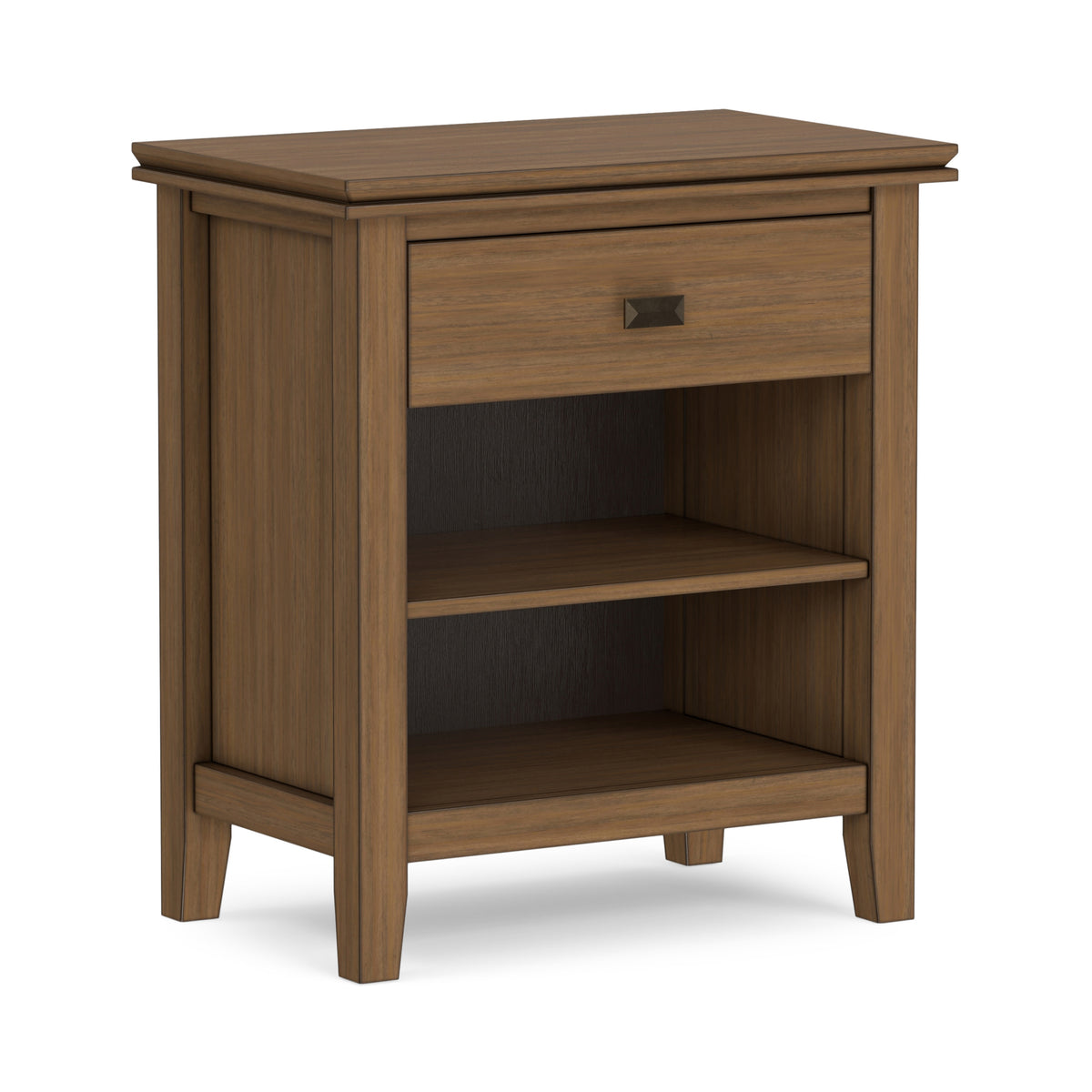Rustic Natural Aged Brown | Artisan Nightstand