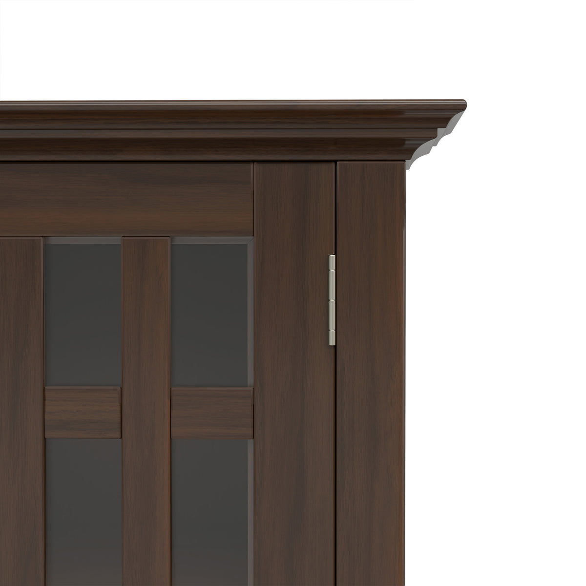 Brunette Brown | Bedford Low Storage Media Cabinet