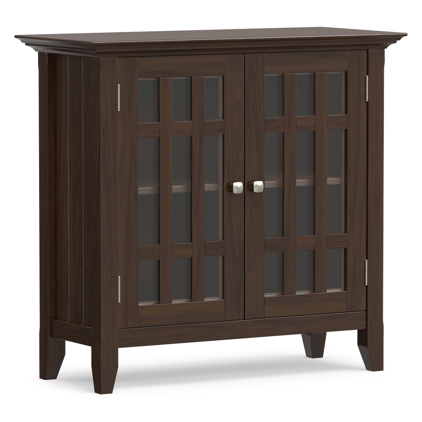 Brunette Brown | Bedford Low Storage Media Cabinet