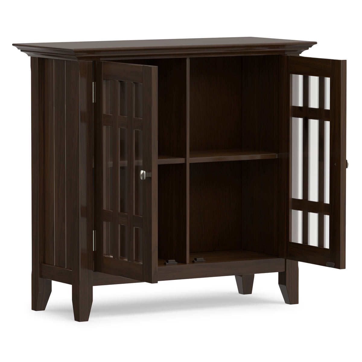 Brunette Brown | Bedford Low Storage Media Cabinet