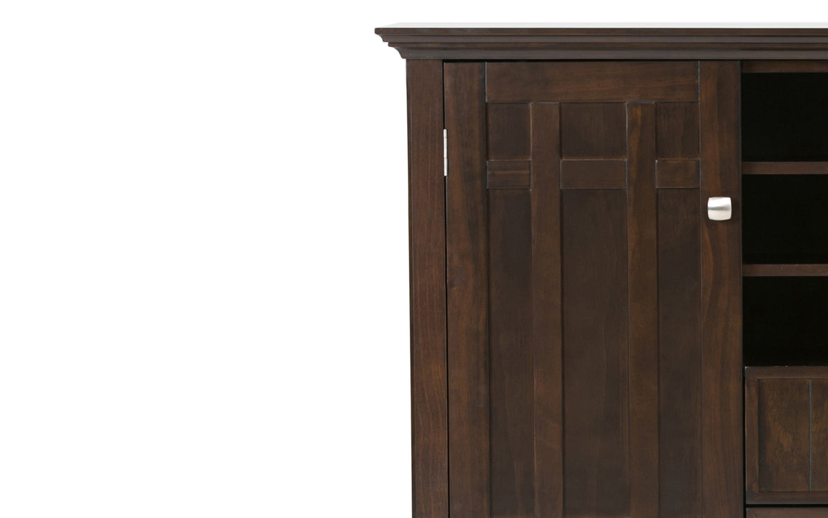 Brunette Brown | Bedford Sideboard Buffet & Winerack
