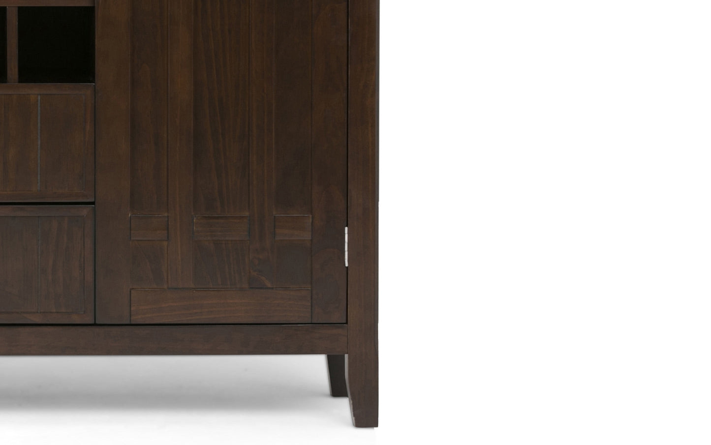 Brunette Brown | Bedford Sideboard Buffet & Winerack