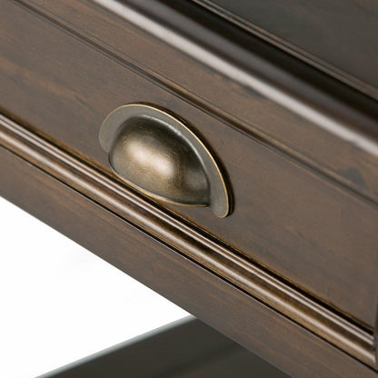 Mahogany Brown | Burlington End Side Table