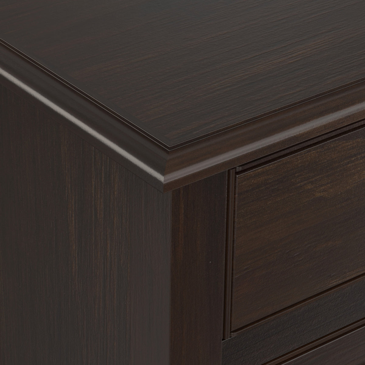 Dark Chestnut Brown | Connaught Entryway Storage Cabinet