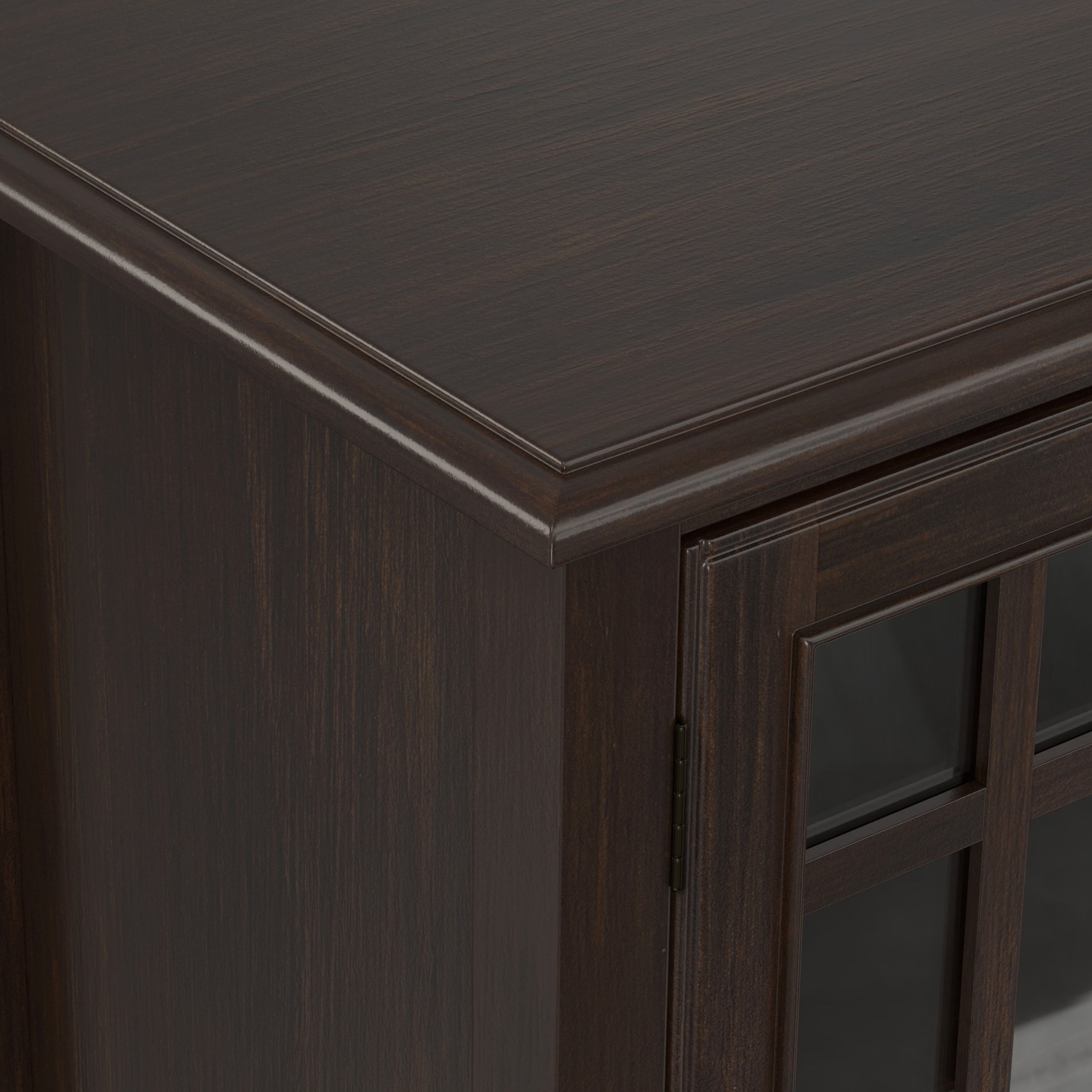 Dark Chestnut Brown | Connaught Low Storage Cabinet