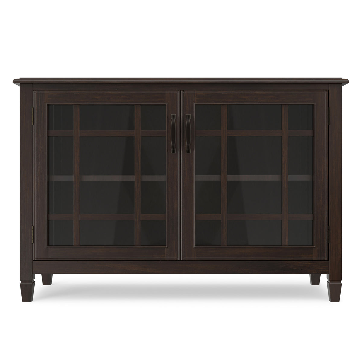 Dark Chestnut Brown | Connaught Low Storage Cabinet