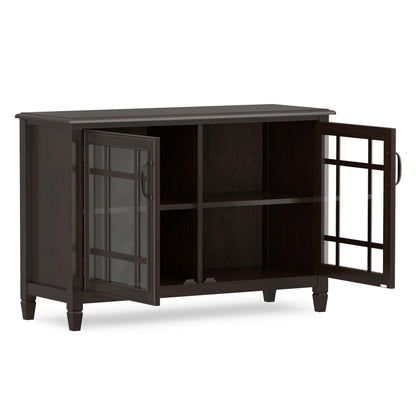 Dark Chestnut Brown | Connaught Low Storage Cabinet