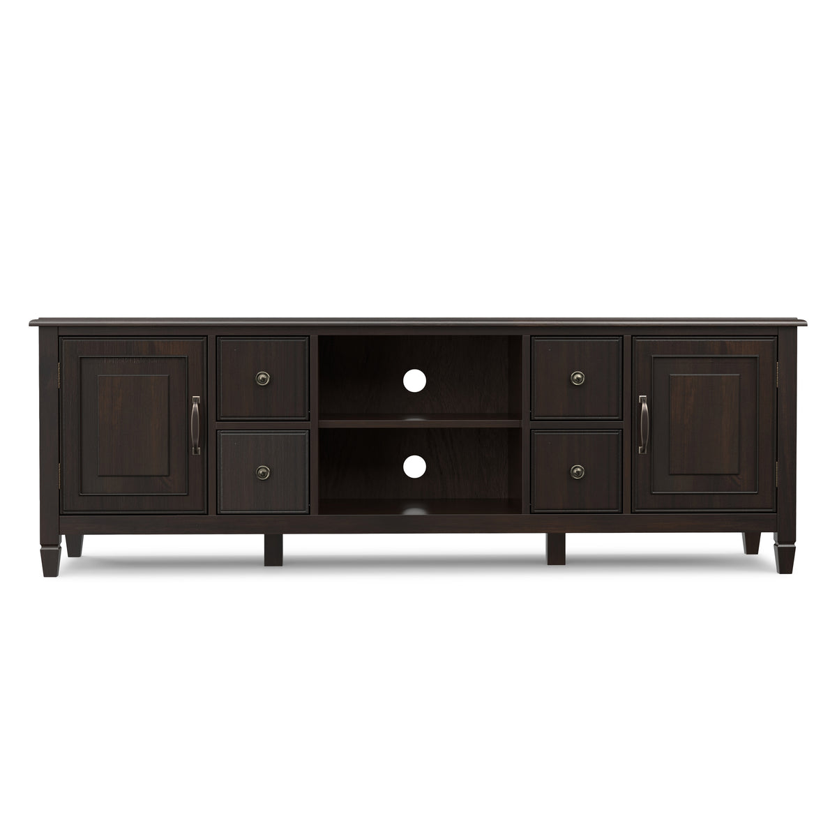 Dark Chestnut Brown | Connaught 72 inch TV Stand