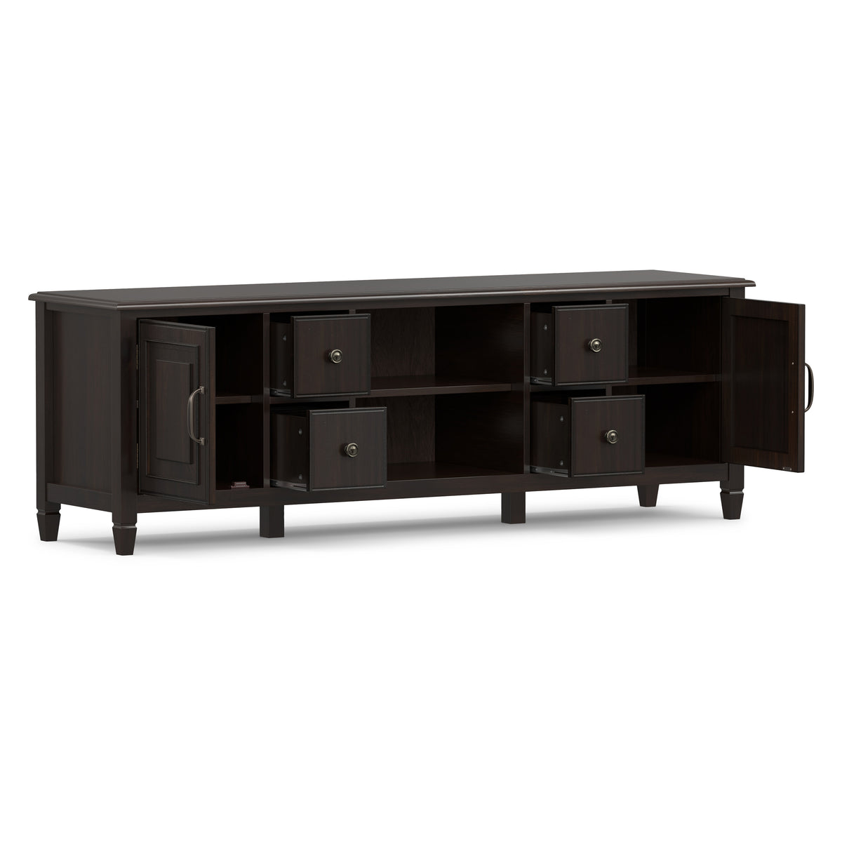 Dark Chestnut Brown | Connaught 72 inch TV Stand