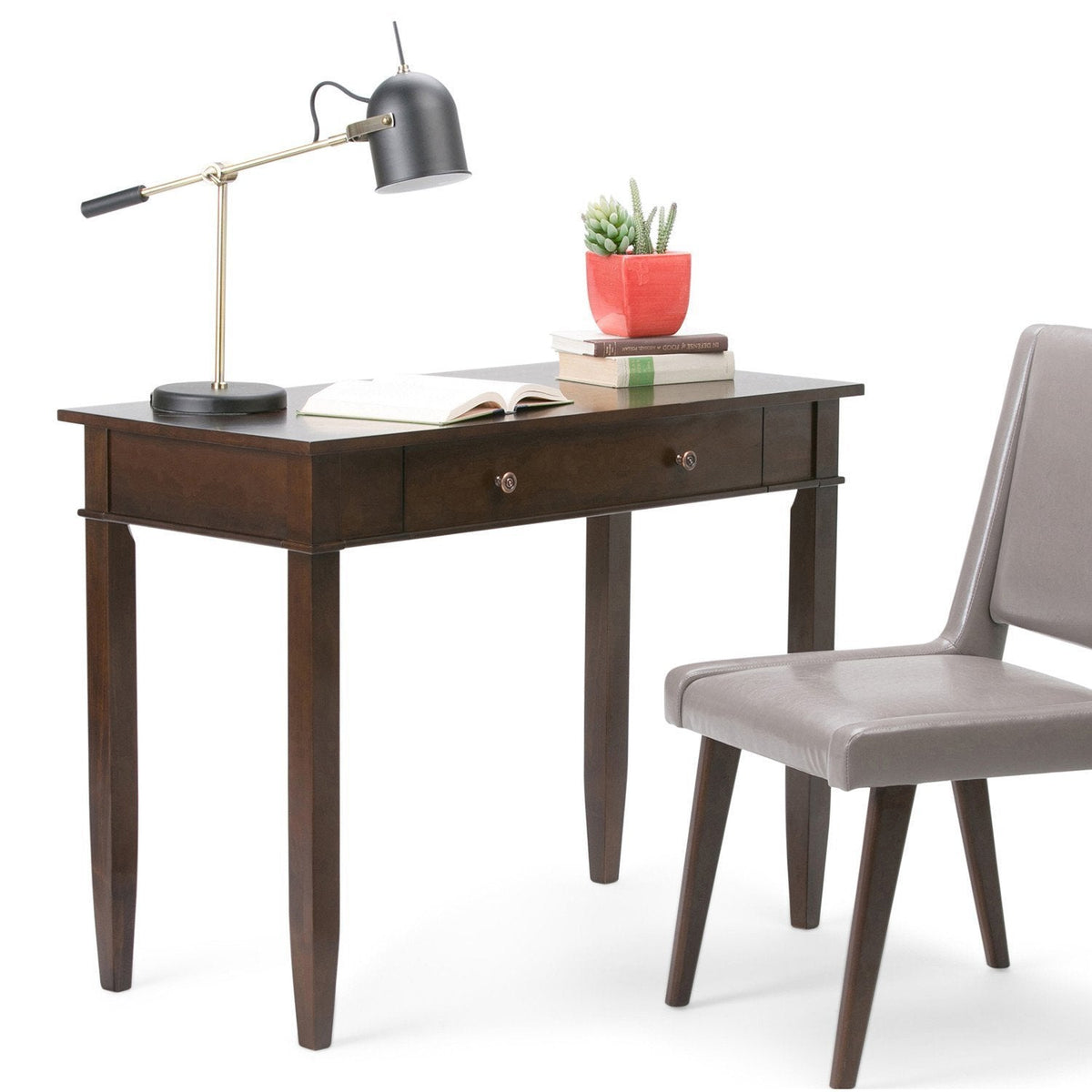 Brunette Brown | Carlton Office Desk