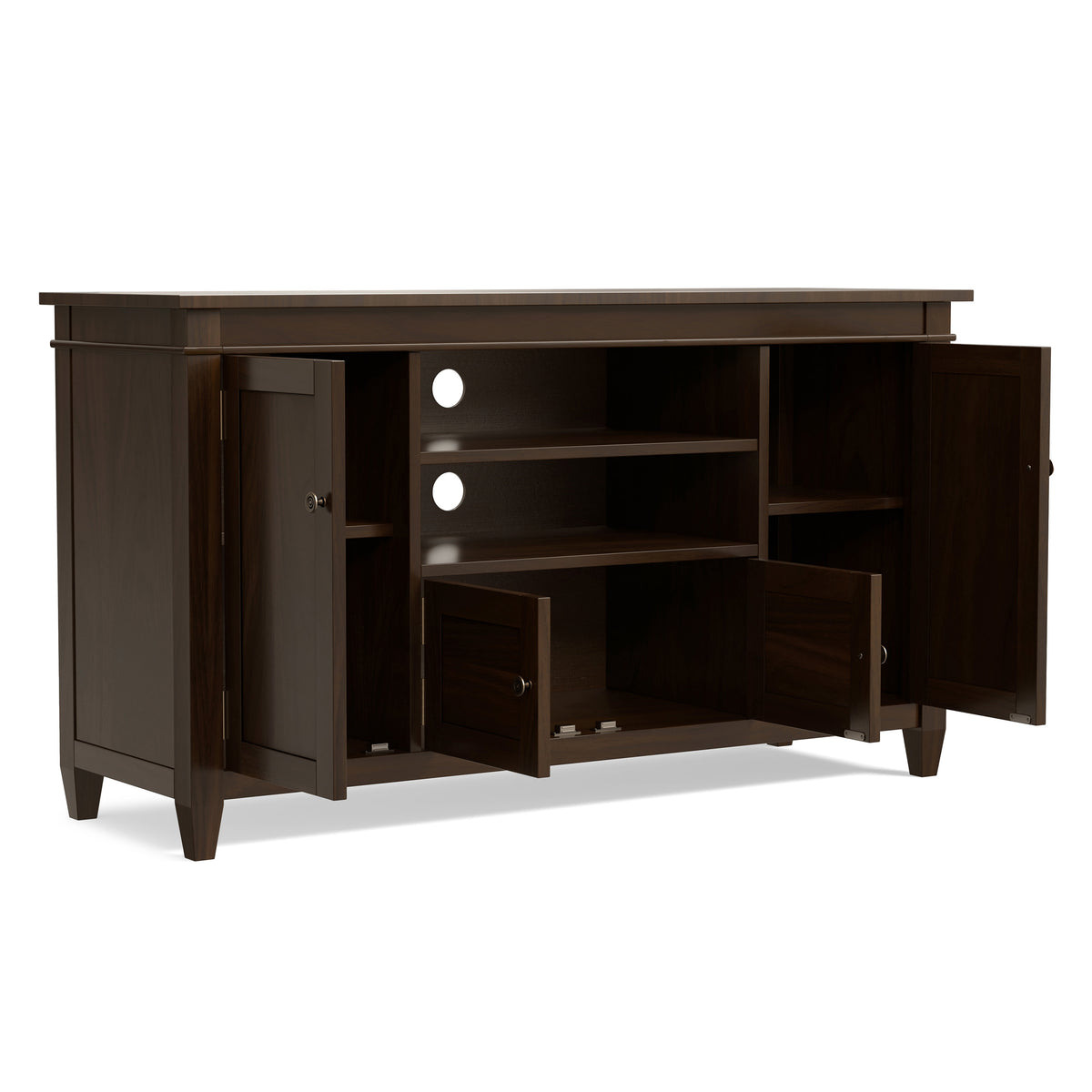 Brunette Brown | Carlton TV Stand