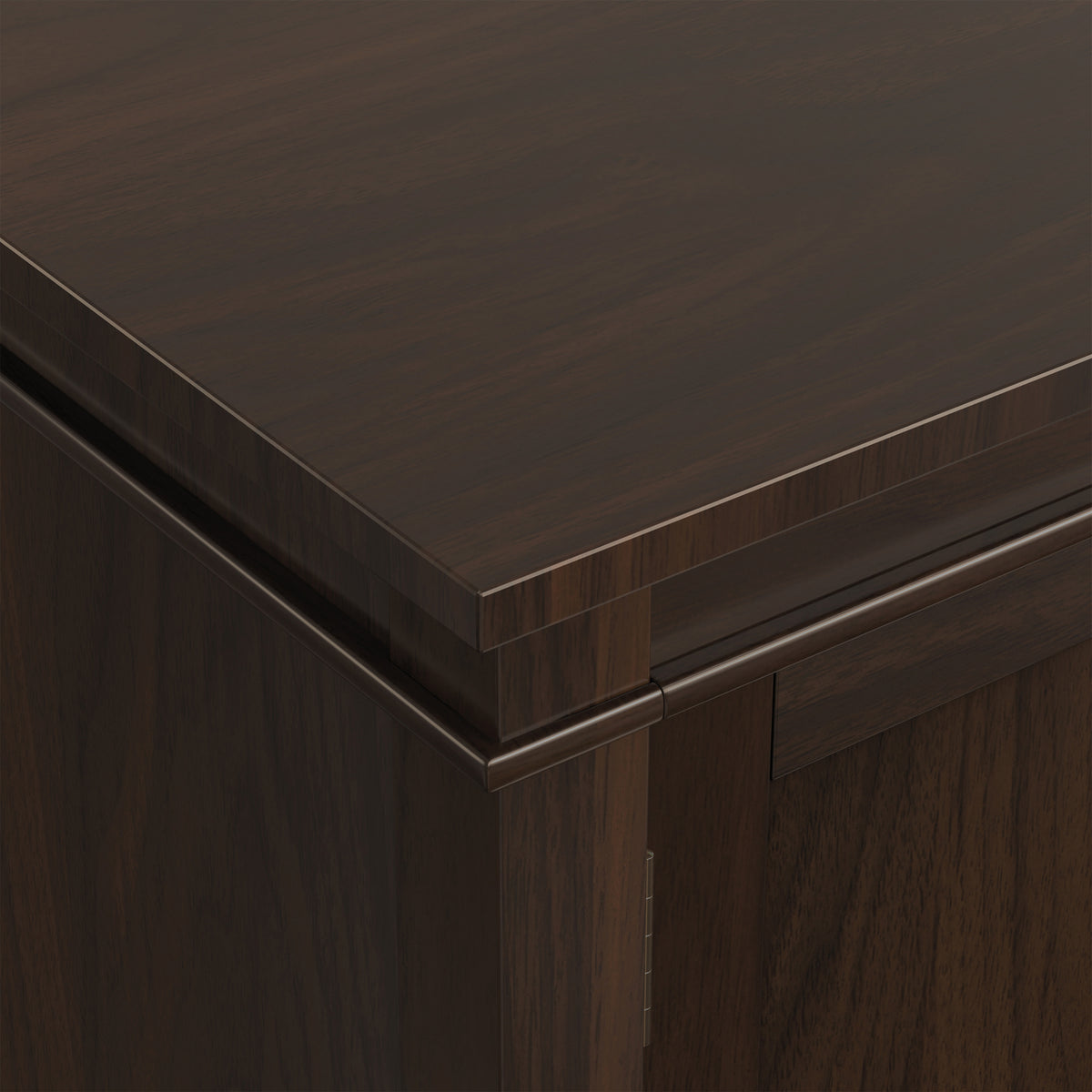 Brunette Brown | Carlton TV Stand