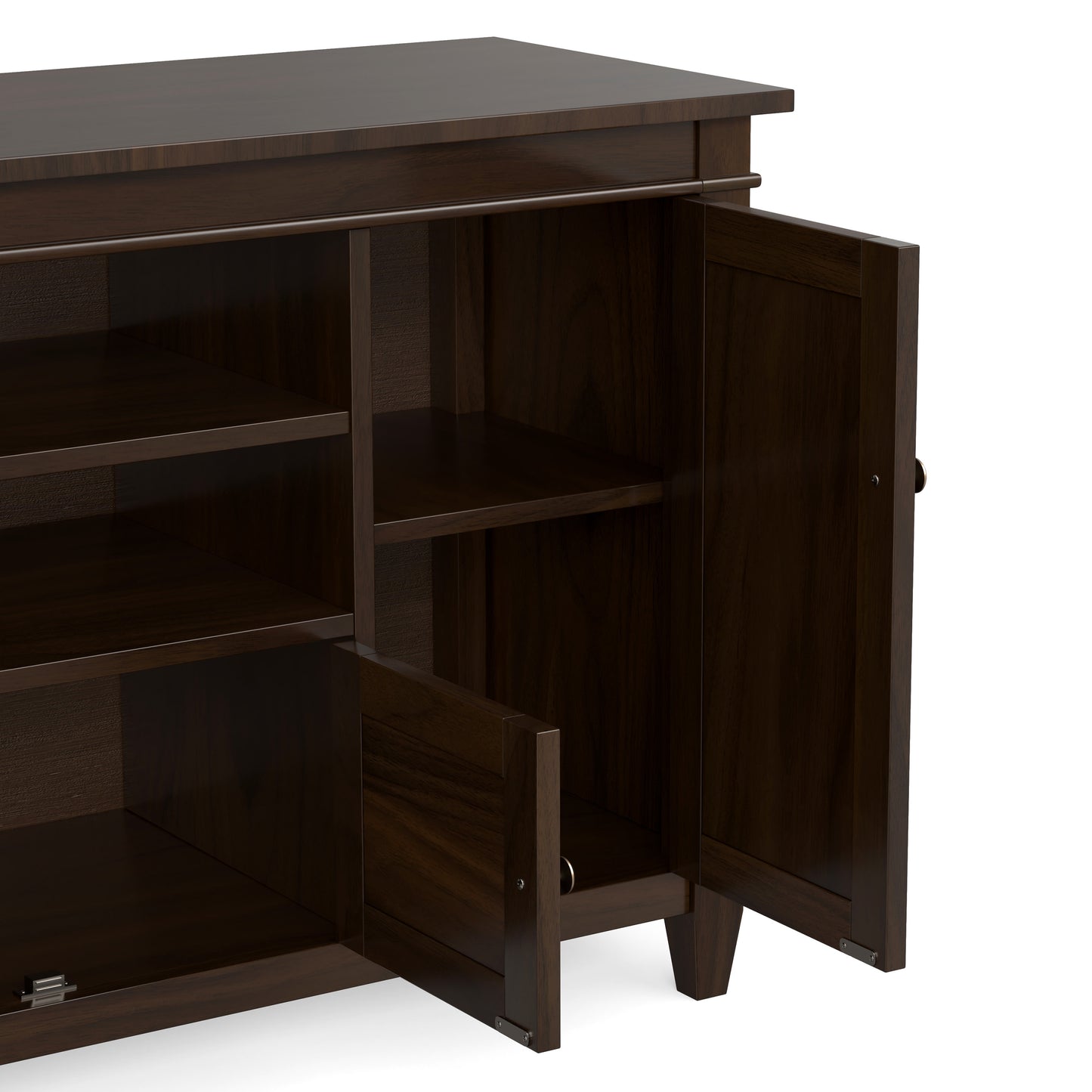Brunette Brown | Carlton TV Stand