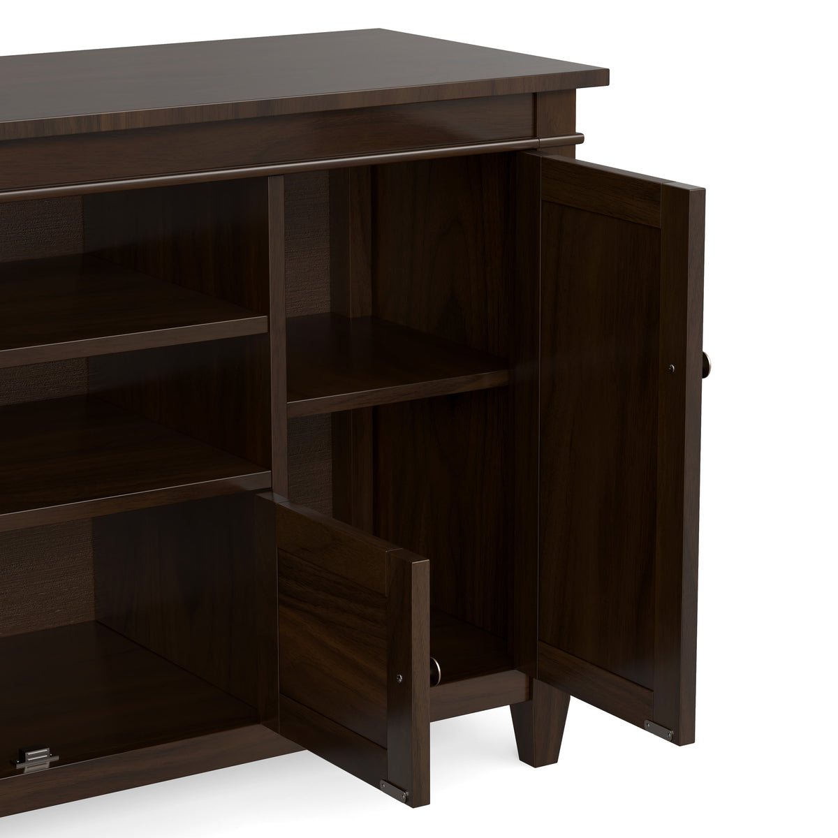 Brunette Brown | Carlton TV Stand