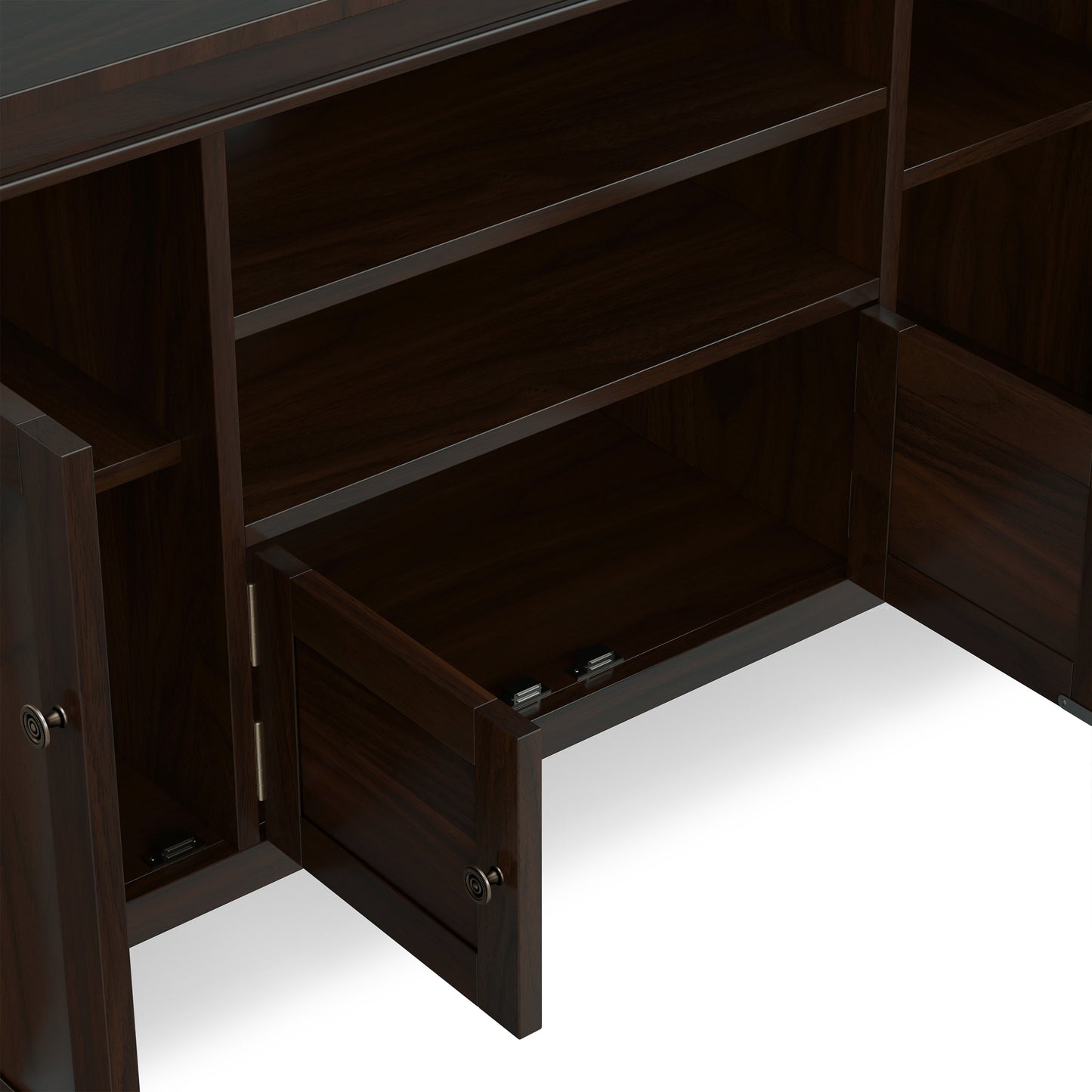 Brunette Brown | Carlton TV Stand