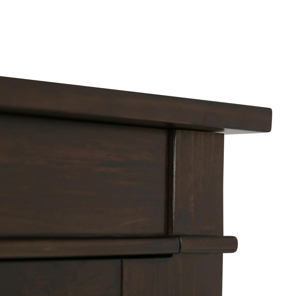 Brunette Brown | Carlton Sideboard Buffet & Wine Rack