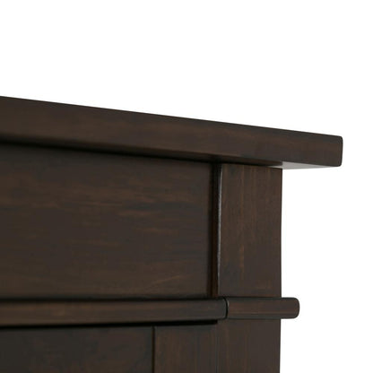 Brunette Brown | Carlton Sideboard Buffet & Wine Rack