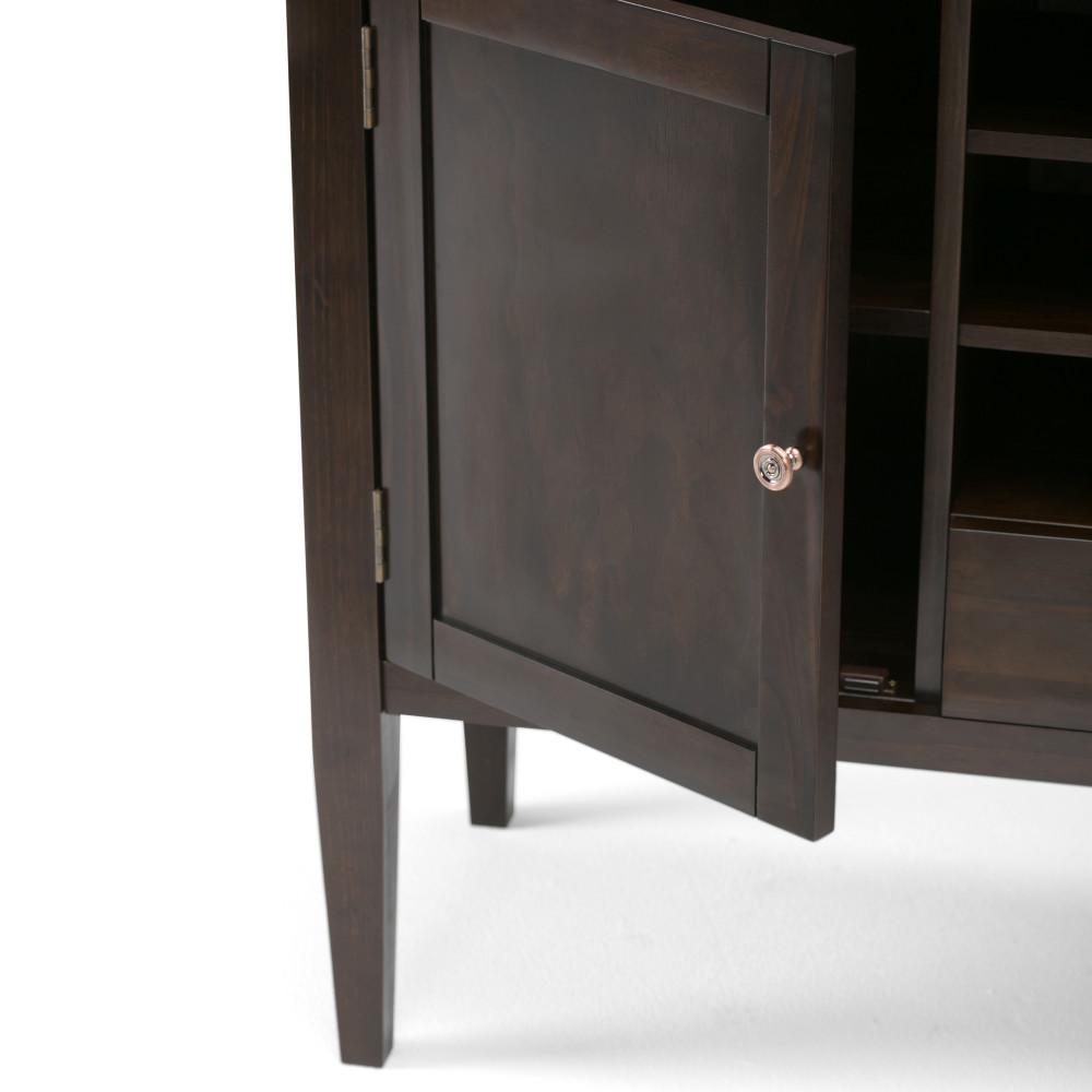 Brunette Brown | Carlton Sideboard Buffet & Wine Rack