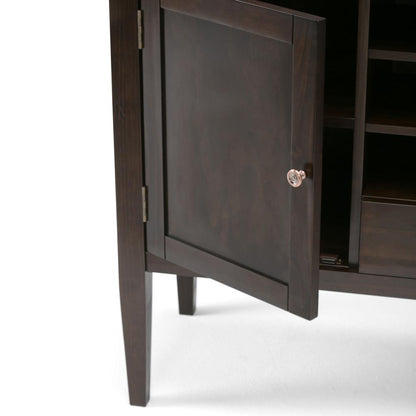 Brunette Brown | Carlton Sideboard Buffet & Wine Rack