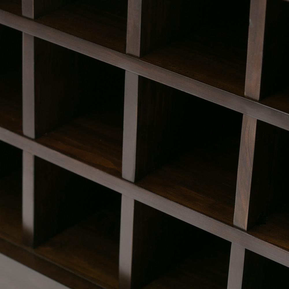 Brunette Brown | Carlton Sideboard Buffet & Wine Rack