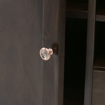 Brunette Brown | Carlton Sideboard Buffet & Wine Rack