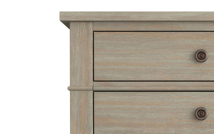 Distressed Grey | Carlton Bedside Table