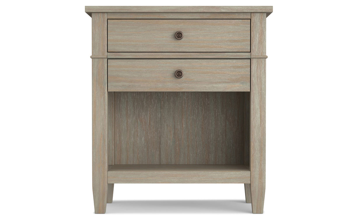 Distressed Grey | Carlton Bedside Table