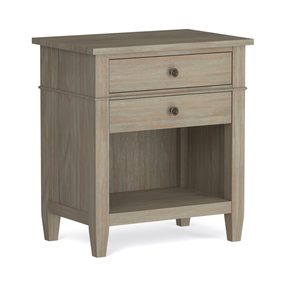 Distressed Grey | Carlton Bedside Table