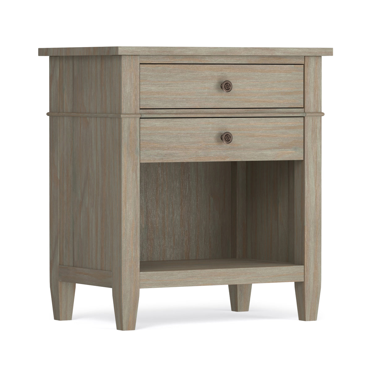 Distressed Grey | Carlton Bedside Table