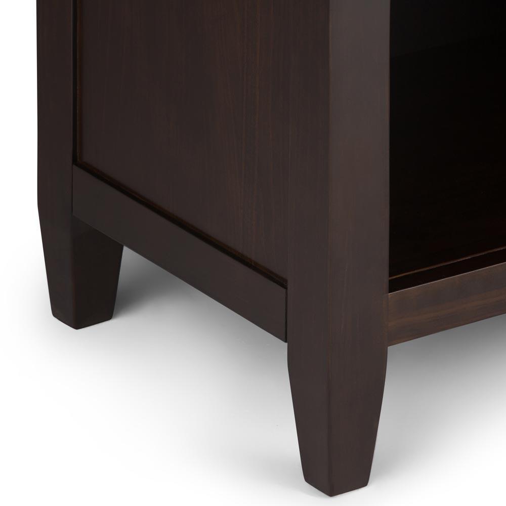 Brunette Brown | Carlton Bedside Table
