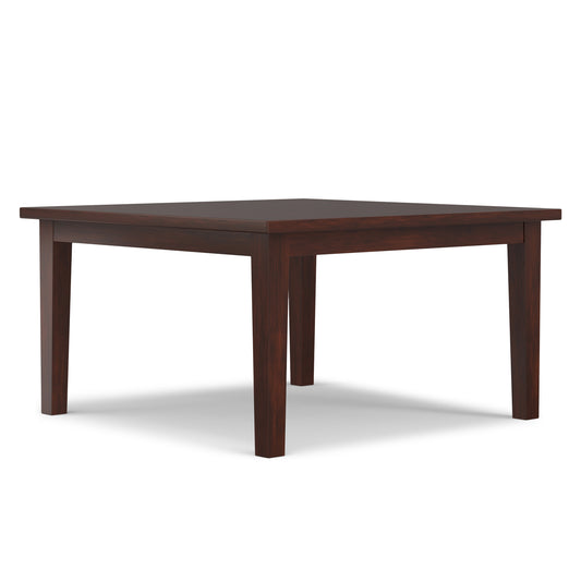 Java Brown Rubberwood | Eastwood Square Dining Table in Rubberwood