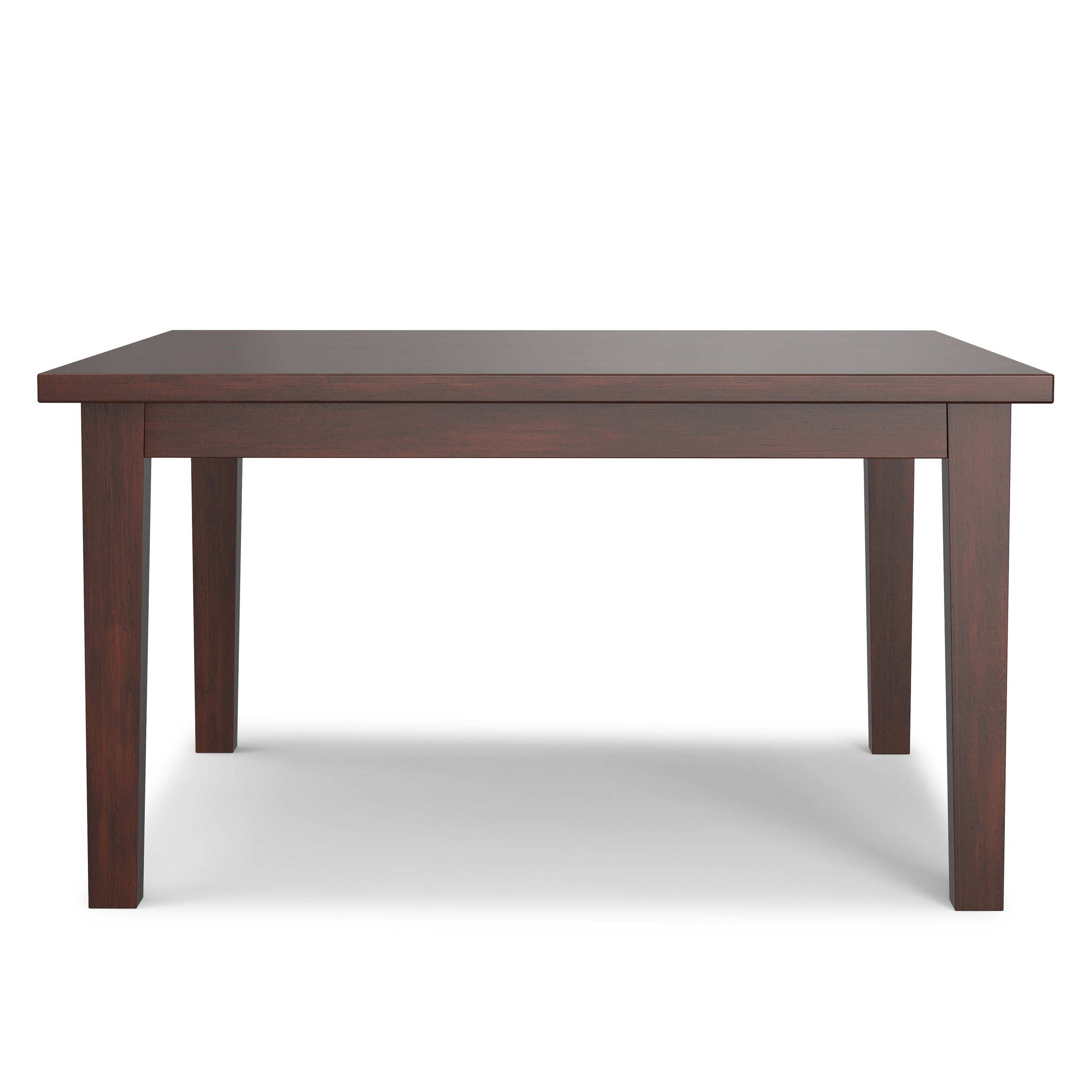 Java Brown Rubberwood | Eastwood Square Dining Table in Rubberwood
