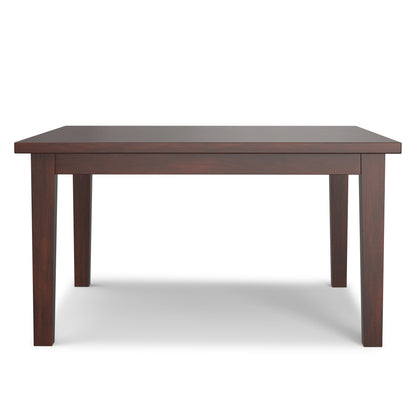Java Brown Rubberwood | Eastwood Square Dining Table in Rubberwood