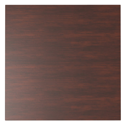 Java Brown Rubberwood | Eastwood Square Dining Table in Rubberwood