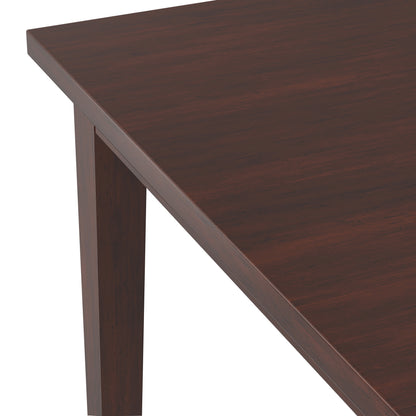Java Brown Rubberwood | Eastwood Square Dining Table in Rubberwood