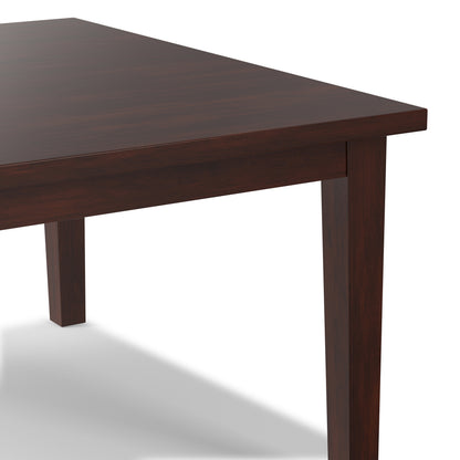 Java Brown Rubberwood | Eastwood Square Dining Table in Rubberwood