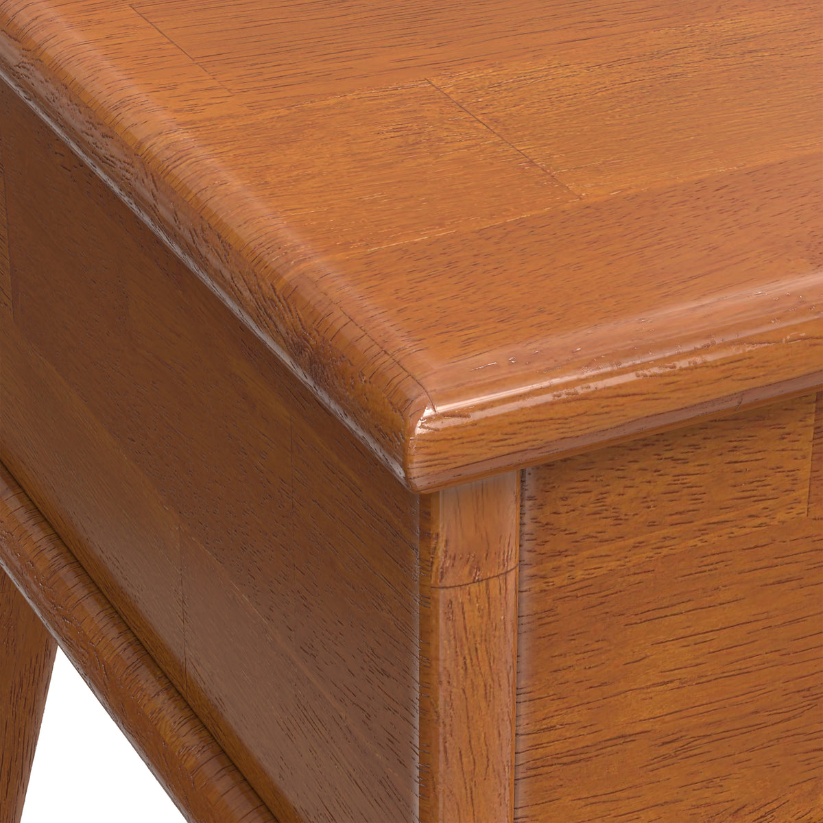 Teak Brown | Draper Mid Century End Table