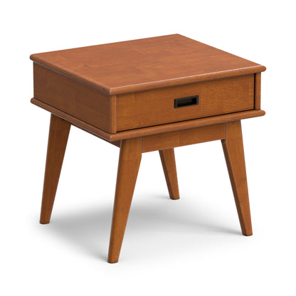 Teak Brown | Draper Mid Century End Table